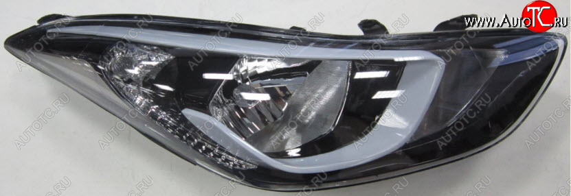 4 999 р. Правая фара (корректор, диодная) BODYPARTS Hyundai Elantra MD рестайлинг (2013-2016)  с доставкой в г. Белгород