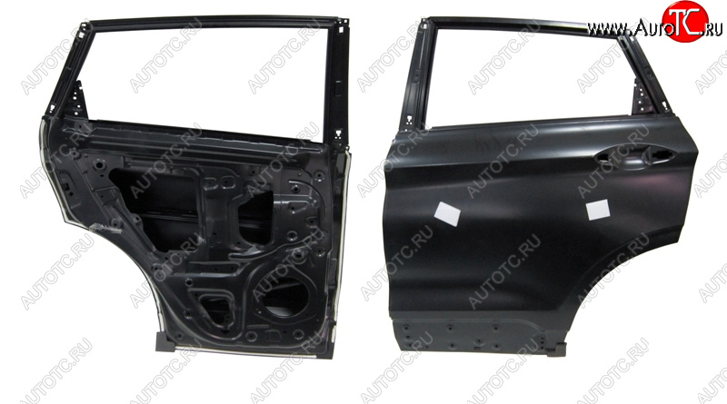 14 999 р. Правая дверь задняя BodyParts Geely Coolray SX11 дорестайлинг (2018-2023) (Неокрашенная)  с доставкой в г. Белгород