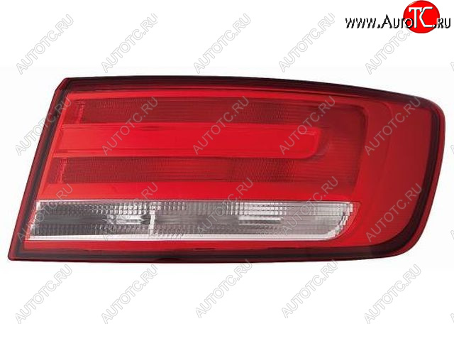 1 729 р. Правый внешний фонарь DEPO Audi A4 B9 дорестайлинг,седан (2016-2020)  с доставкой в г. Белгород