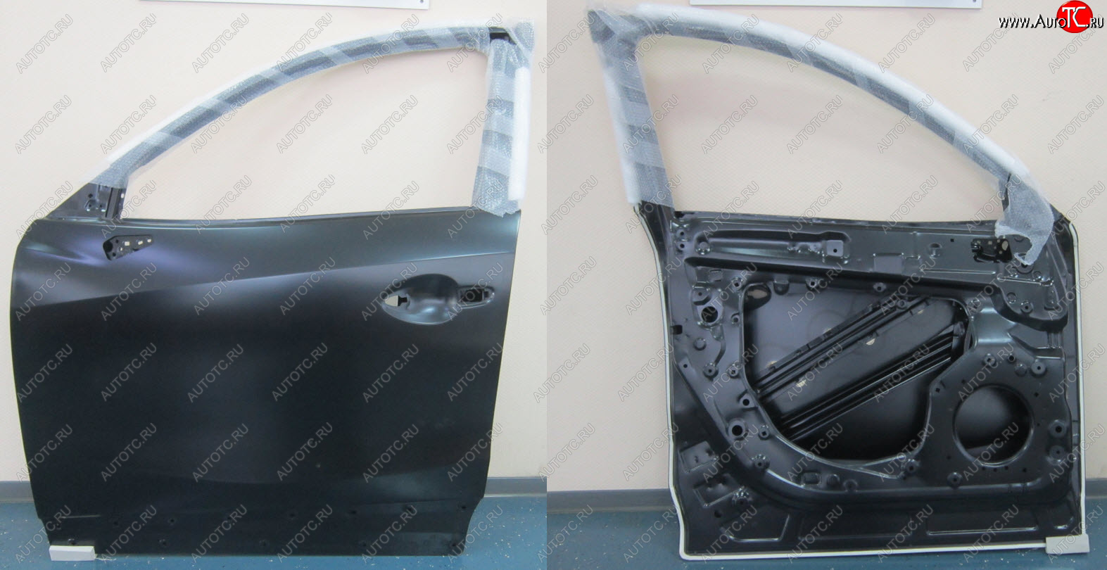 22 349 р. Левая дверь передняя BodyParts Mazda CX-5 KE дорестайлинг (2011-2014) (Неокрашенная)  с доставкой в г. Белгород