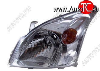 4 399 р. Левая фара (под корректор) BODYPARTS Toyota Land Cruiser Prado J120 (2002-2009)  с доставкой в г. Белгород