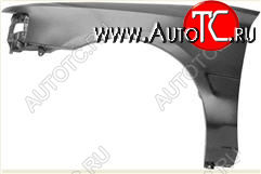 6 699 р. Левое крыло (с отверстием под повторитель поворота, Тайвань) BodyParts Mazda 323 BW рестайлинг седан (1989-1993) (Неокрашенное)  с доставкой в г. Белгород