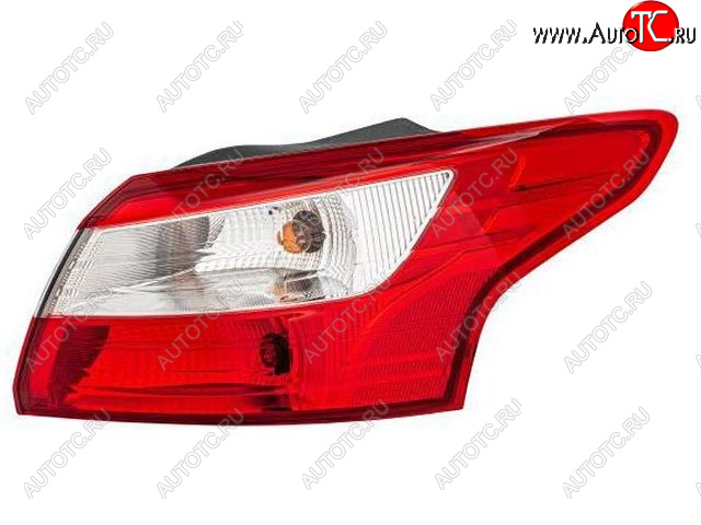 2 599 р. Правый фонарь задний (внешний) BodyParts Ford Focus 3 седан дорестайлинг (2011-2015)  с доставкой в г. Белгород