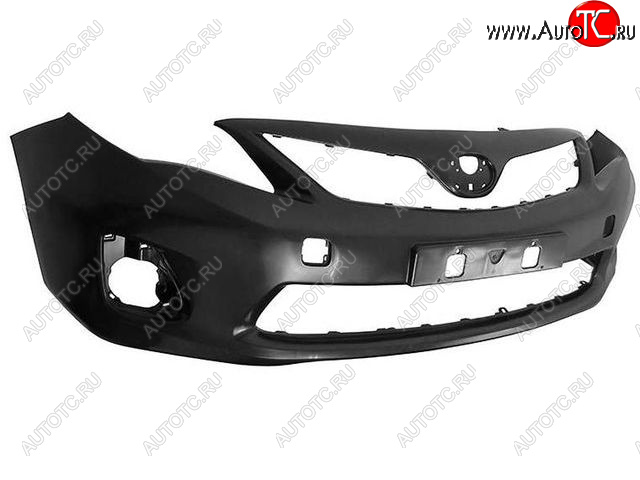 2 899 р. Бампер передний BodyParts Toyota Corolla E150 седан рестайлинг (2009-2013) (Неокрашенный)  с доставкой в г. Белгород