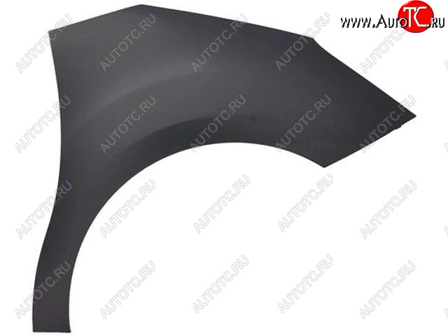 3 299 р. Правое крыло переднее (Тайвань) BodyParts CITROEN C3 дорестайлинг (2009-2015) (Неокрашенное)  с доставкой в г. Белгород