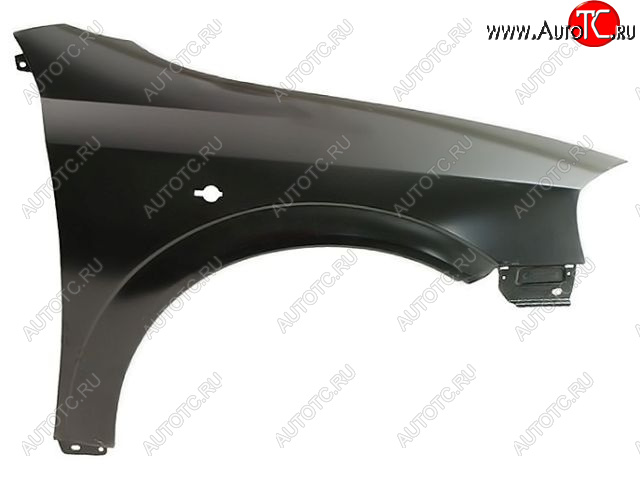 4 999 р. Правое крыло (с отверстием под повторитель поворота, Тайвань) BodyParts Opel Astra G седан (1998-2005) (Неокрашенное)  с доставкой в г. Белгород
