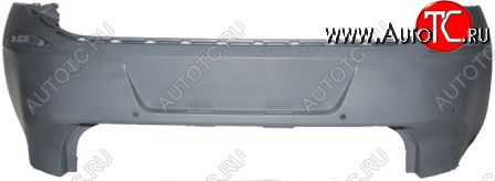 4 849 р. Бампер задний (с отверстием под парктроники, Тайвань) BodyParts Volkswagen Golf 7 дорестайлинг, хэтчбэк 5 дв. (2012-2017) (Неокрашенный)  с доставкой в г. Белгород