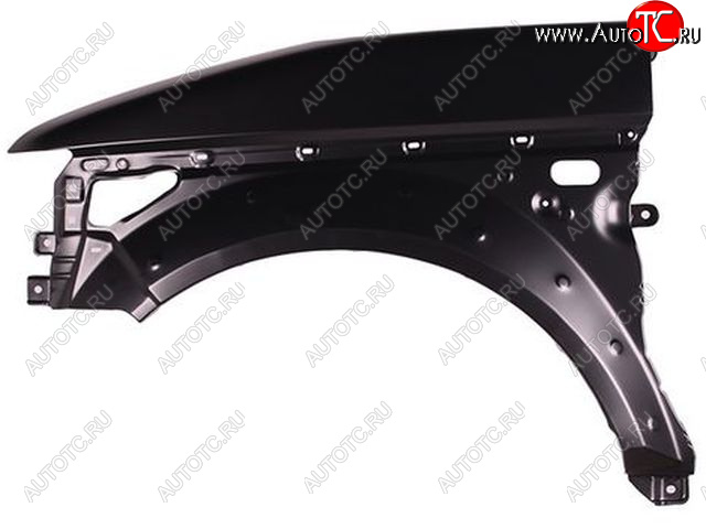 3 399 р. Левое крыло (с отверстием под повторитель поворота, Тайвань) BodyParts Honda Element 1 YH дорестайлинг (2003-2006) (Неокрашенное)  с доставкой в г. Белгород