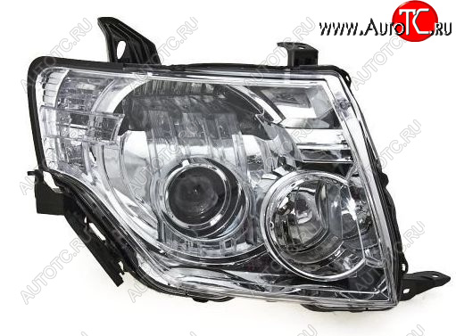 19 499 р. Правая фара (под корректор, ксенон) DEPO Mitsubishi Pajero 4 V80 дорестайлинг (2006-2011)  с доставкой в г. Белгород
