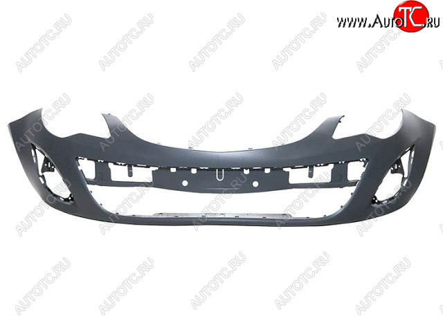 7 999 р. Бампер передний (Тайвань) BodyParts Opel Corsa D  2-ой рестайлинг, хэтчбэк 5 дв. (2011-2014) (Неокрашенный)  с доставкой в г. Белгород
