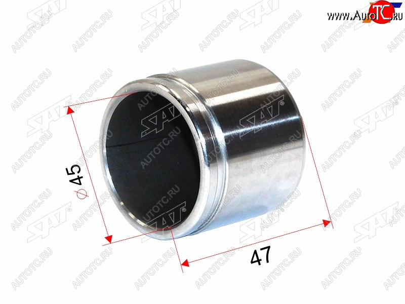 329 р. Поршень тормозного суппорта перед 45mm SAT Nissan Almera G15 седан (2012-2019)  с доставкой в г. Белгород