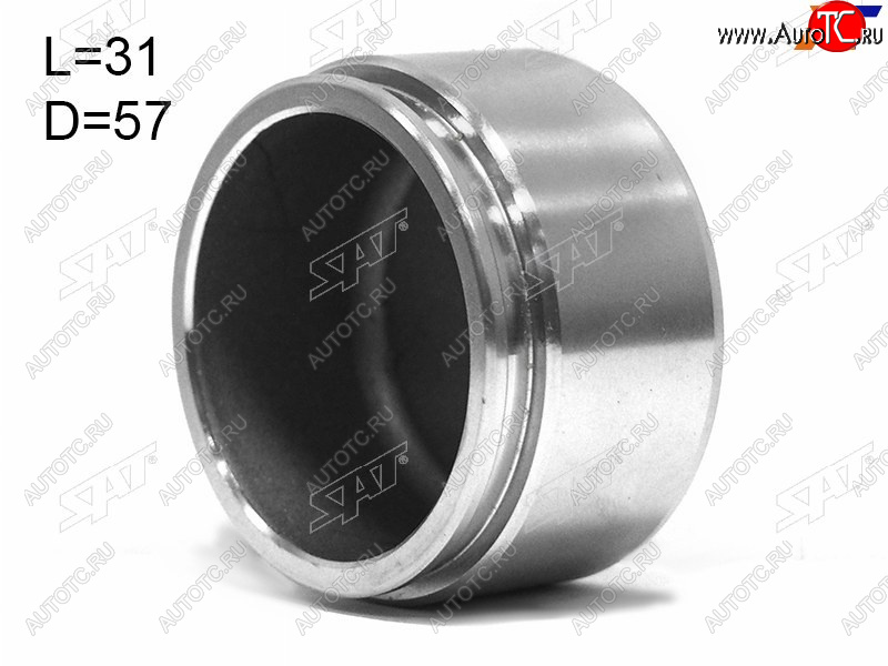 399 р. Поршень тормозного суппорта перед 57mm SAT Nissan Patrol 6 Y62 рестайлинг (2014-2017)  с доставкой в г. Белгород