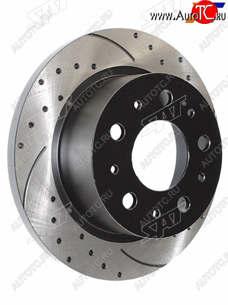 7 849 р. Диск тормозной задний перфорированный Ø299mm (R16) SAT  CITROEN Jumper 250 (2006-2014)  с доставкой в г. Белгород