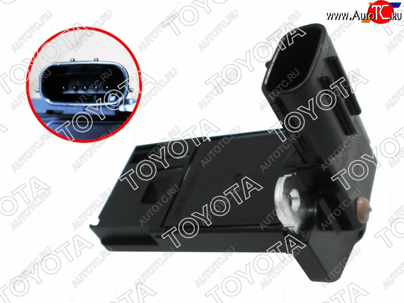 8 499 р. Датчик расхода воздуха TOYOTA HILUXPRADOHIACE 02- 1-2TR3RZ2UZ1UR3UR TOYOTA 22204-75030  с доставкой в г. Белгород