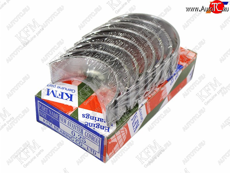 1 299 р. Вкладыши шатунные к-т 025 HYUNDAI ELANTRAI30KIA CEED 1,6 06-11 KFM 23060-2B911  с доставкой в г. Белгород