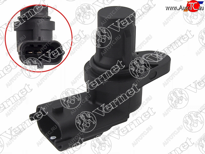 1 289 р. Датчик положения распредвала 1,6 Zetec-SDuratec  FORD Focus II 04-Fiesta 08-Mondeo 07-            VERNET CS0336  с доставкой в г. Белгород