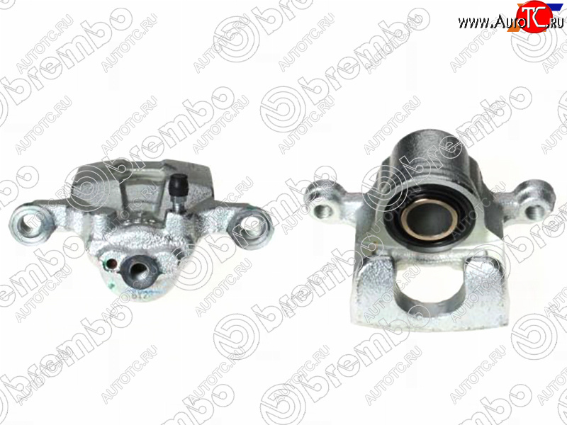11 199 р. Суппорт тормозной задний левый(без скобы) BREMBO Nissan Qashqai +2 1 J10 дорестайлинг (2008-2010)  с доставкой в г. Белгород