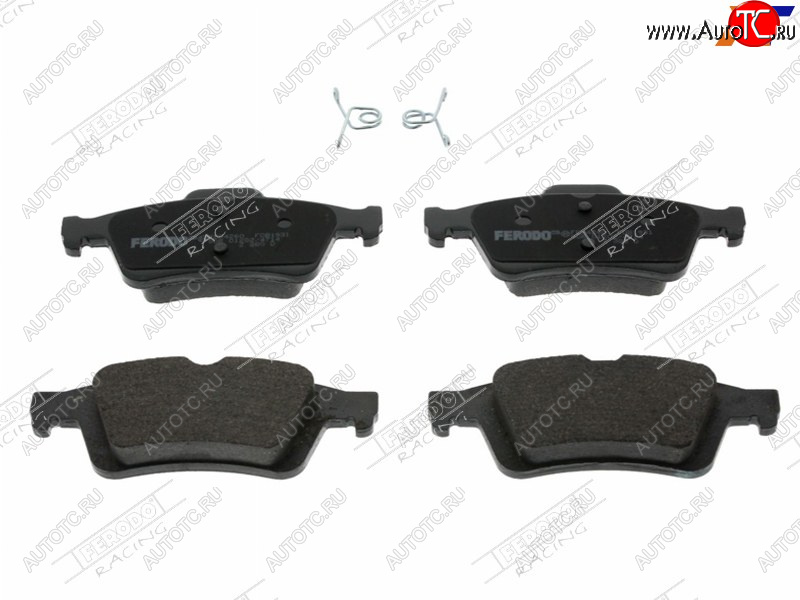 2 599 р. Задние тормозные колодки FERODO Ford Focus 2  седан дорестайлинг (2004-2008)  с доставкой в г. Белгород