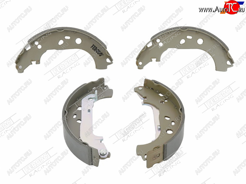 2 859 р. Задние тормозные колодки FERODO  Ford Focus  2 (2004-2011), Mazda 3/Axela  BK (2003-2009)  с доставкой в г. Белгород