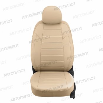 13 849 р. Чехлы сидений (экокожа) Автопилот Daewoo Lanos T100 дорестайлинг, седан (1997-2002) (бежевый)  с доставкой в г. Белгород. Увеличить фотографию 3