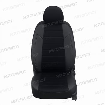 8 399 р. Чехлы сидений (экокожа/алькантара, п.сп трансформер) Автопилот Chevrolet Orlando (2011-2018) (черный)  с доставкой в г. Белгород. Увеличить фотографию 4