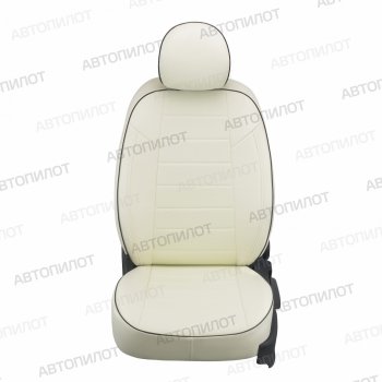 13 849 р. Чехлы сидений (экокожа, полная компл., с подл) Автопилот CITROEN C5 RD дорестайлинг, седан (2008-2017) (белый)  с доставкой в г. Белгород. Увеличить фотографию 4