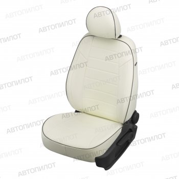 13 849 р. Чехлы сидений (экокожа) Автопилот Geely Emgrand EC7 седан дорестайлинг (2009-2016) (белый)  с доставкой в г. Белгород. Увеличить фотографию 5