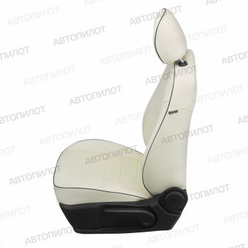 13 849 р. Чехлы сидений (экокожа) Автопилот Geely Emgrand EC7 седан дорестайлинг (2009-2016) (белый)  с доставкой в г. Белгород. Увеличить фотографию 4