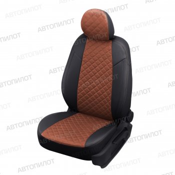 Чехлы сидений (экокожа/алькантара, зад. сид. 40/60) Автопилот Ромб Hyundai Getz TB хэтчбэк 5 дв. рестайлинг (2005-2010)