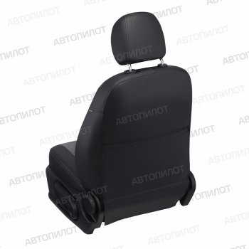 13 549 р. Чехлы сидений (экокожа/алькантара, 9-12 мест) Автопилот Ромб Hyundai Starex/Grand Starex/H1 TQ дорестайлинг (2007-2013) (черный/серый)  с доставкой в г. Белгород. Увеличить фотографию 3