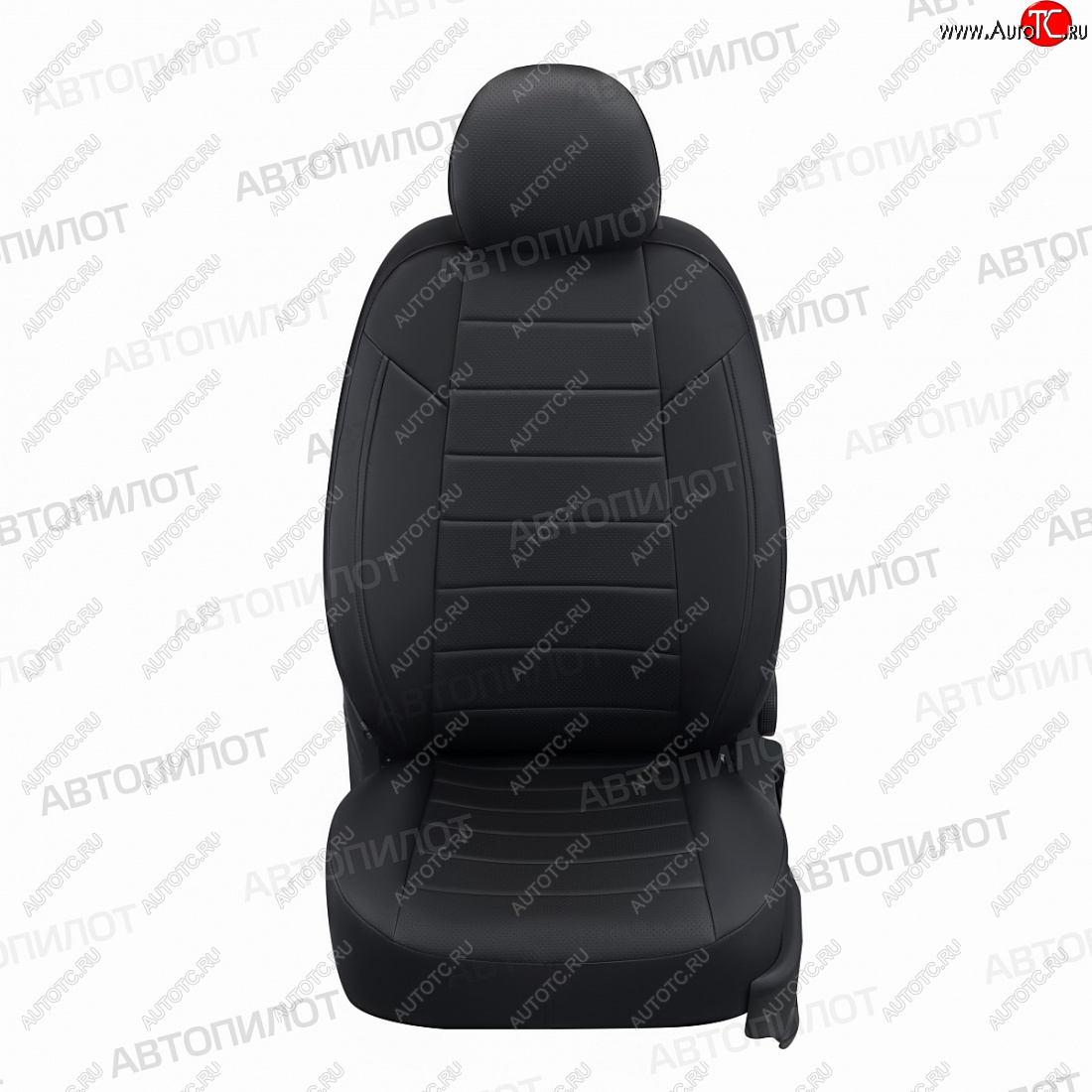 13 649 р. Чехлы сидений (экокожа, 40/60, Classic/Comfort/Luxe) Автопилот KIA Ceed 3 CD хэтчбэк (2018-2025) (черный)  с доставкой в г. Белгород