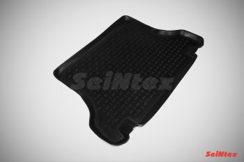 Коврик в багажник Seintex Chevrolet Lanos T100 седан (2002-2017) (Чёрный)