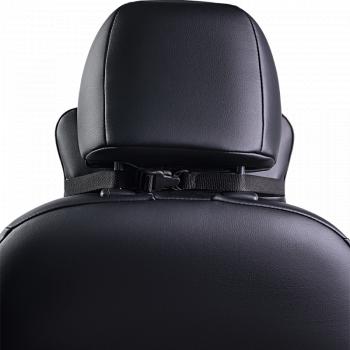 429 р. Подушка-косточка (Илана+Афины) КОСТОЧКА ст СОТА Lord Autofashion Jeep Compass MP дорестайлинг (2016-2022) (черный, бирюзовый, строчка бежевая)  с доставкой в г. Белгород. Увеличить фотографию 6