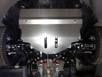 Защита картера и КПП ТСС Тюнинг Volkswagen Polo 5 седан дорестайлинг (2009-2015) (алюминий 4 мм)