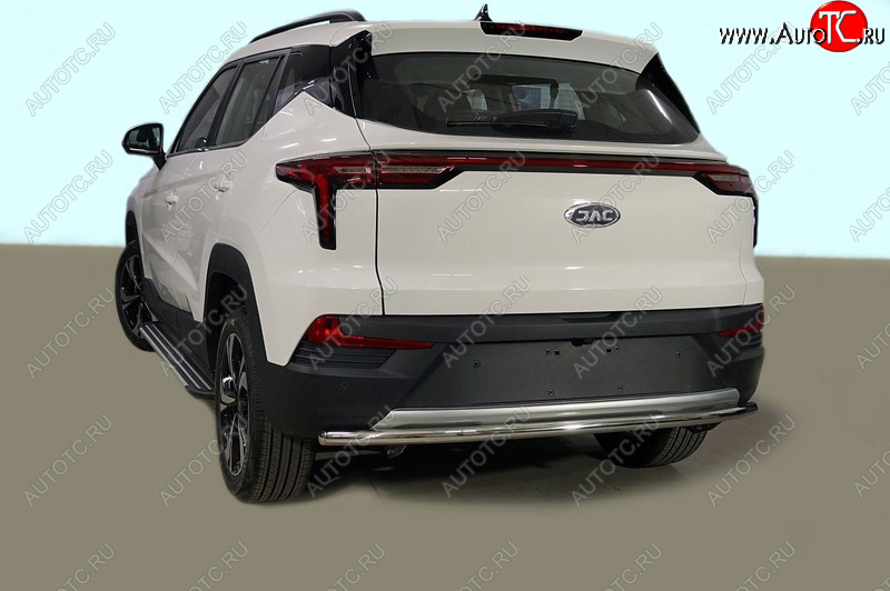 13 999 р. Защита задняя (нержавейка d42,4 мм), ТСС Тюнинг JAC JS4 (2021-2025)  с доставкой в г. Белгород