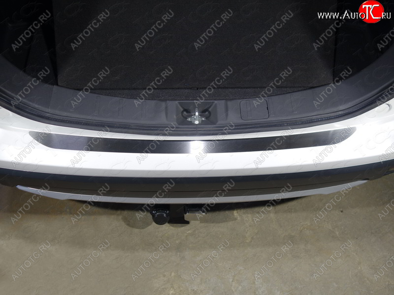 1 999 р. Накладка на задний бампер, ТСС Тюнинг Mitsubishi Outlander GF 2-ой рестайлинг (2015-2018) (Лист шлифованный)  с доставкой в г. Белгород