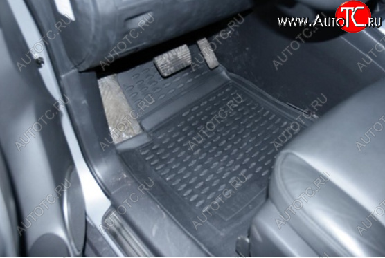4 499 р. Комплект ковриков в салон (полиуретан, серые) Element  Chevrolet Captiva (2006-2016)  дорестайлинг, 1-ый рестайлинг, 2-ой рестайлинг  с доставкой в г. Белгород