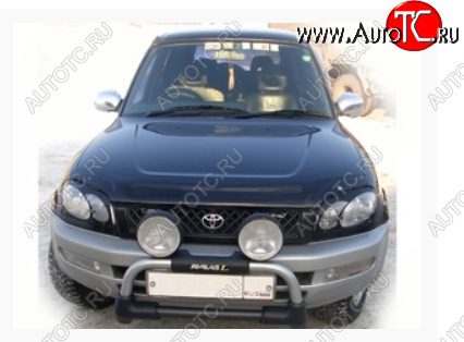 2 699 р. Дефлектор капота SIM Toyota RAV4 XA10 3 дв. дорестайлинг (1994-1997)  с доставкой в г. Белгород