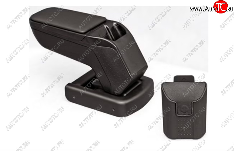 10 899 р. Подлокотник ARMSTER 2  Mazda Demio  4 DJ (2014-2019) (Чёрный)  с доставкой в г. Белгород