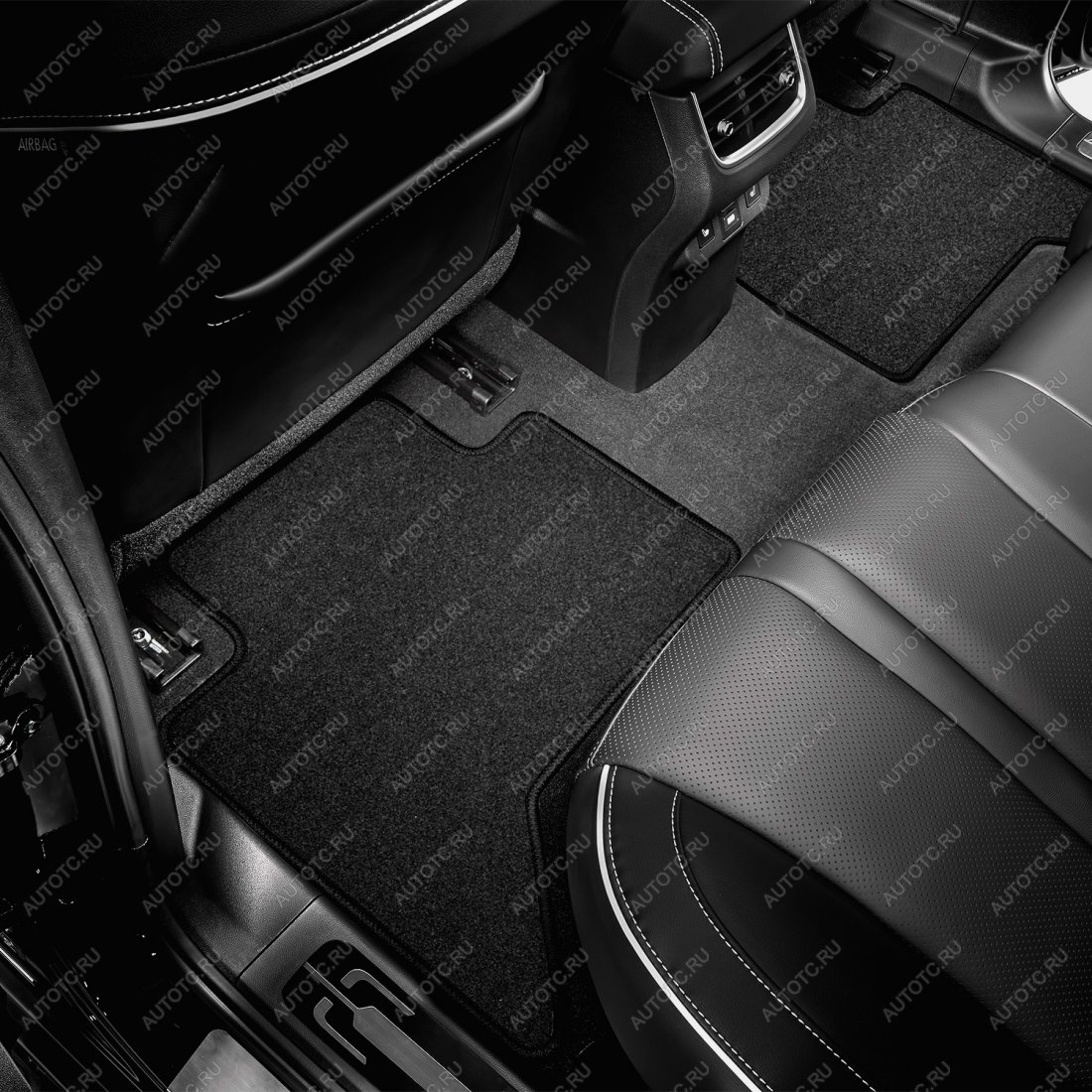 4 849 р. Коврики в салон Klever Econom MAZDA CX-9, 2016-2021, 2020-, внед., 4 шт. (текстиль)  Мазда СХ-9 Klever nld.klever01333001200k  с доставкой в г. Белгород