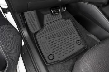 5 549 р. Коврики 3D в салон, подходит для TOYOTA  Hilux, 2016-, двойная кабина, АКПП, П.Р. (ЮАР), 4 шт. (полиуретан)  Тойота Хайлюкс Element element3d48153210k  с доставкой в г. Белгород. Увеличить фотографию 2