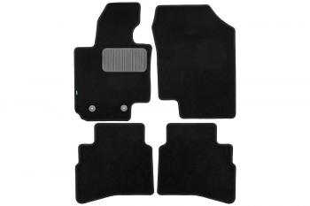 Коврики в салон Klever Standard JAC J7 2022- лифтбек, 4шт. (текстиль)  Джак  Джак Джей 7 Klever klever0212600101210kh