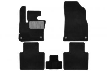 Коврики в салон Klever Premium GEELY Monjaro 2022-, кросс., 5 шт. (текстиль)  Джили Монжаро Klever klever0507503022110kh