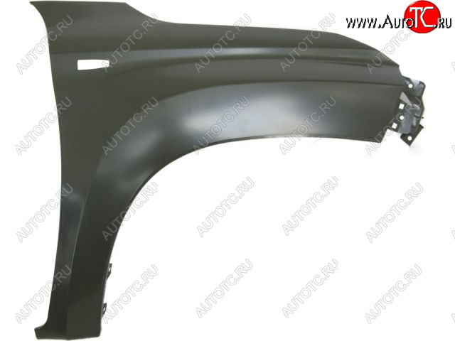 5 749 р. Правое крыло (с отверстием под повторитель поворота) BodyParts Mitsubishi L200 5 KK,KL рестайлинг (2018-2022) (Неокрашенное)  с доставкой в г. Белгород