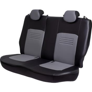 6 799 р. Комплект чехлов для сидений (РЗС 60/40 3Г Илана+Орегон) ТУРИН СТ Lord Autofashion Geely GC6 (2014-2017) (черный, вставка серая, строчка серая)  с доставкой в г. Белгород. Увеличить фотографию 7