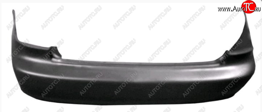 5 599 р. Бампер задний (под молдинг) GAMMA Hyundai Sonata EF рестайлинг ТагАЗ (2001-2013) (Неокрашенный)  с доставкой в г. Белгород