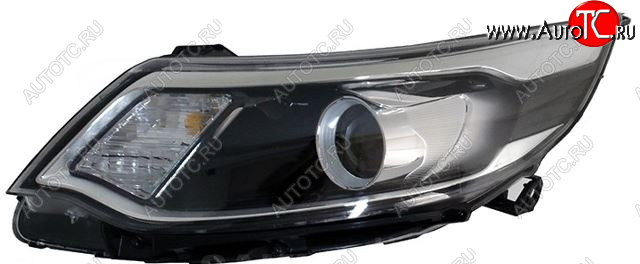 7 949 р. Левая фара (корректор, линзован) BODYPARTS KIA Rio 3 QB рестайлинг седан (2015-2017)  с доставкой в г. Белгород