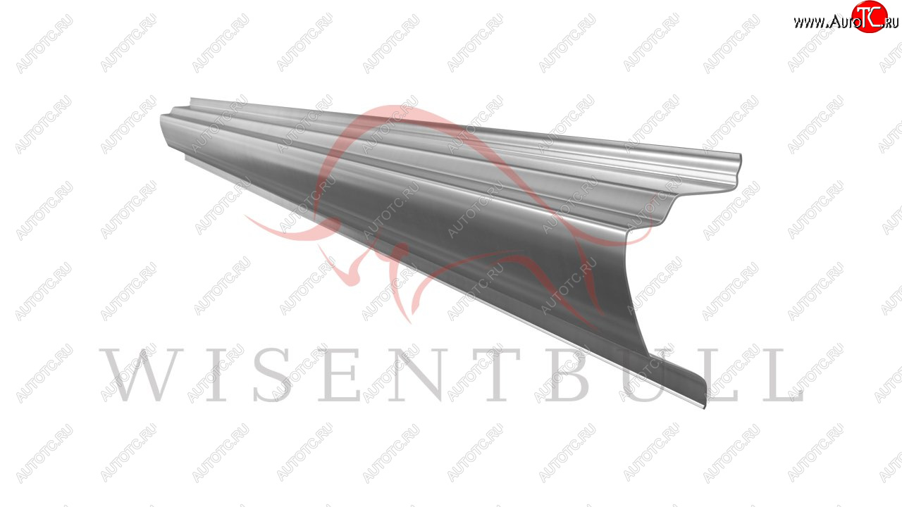 2 189 р. Ремонтный левый порог Wisentbull Peugeot 407 универсал (2004-2011)  с доставкой в г. Белгород