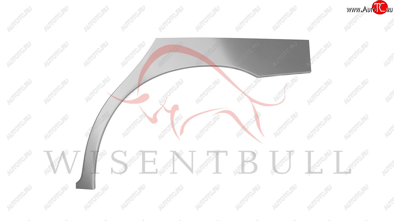 2 189 р. Левая задняя ремонтная арка (внешняя) Wisentbull ЗАЗ Sens седан (2007-2017)  с доставкой в г. Белгород