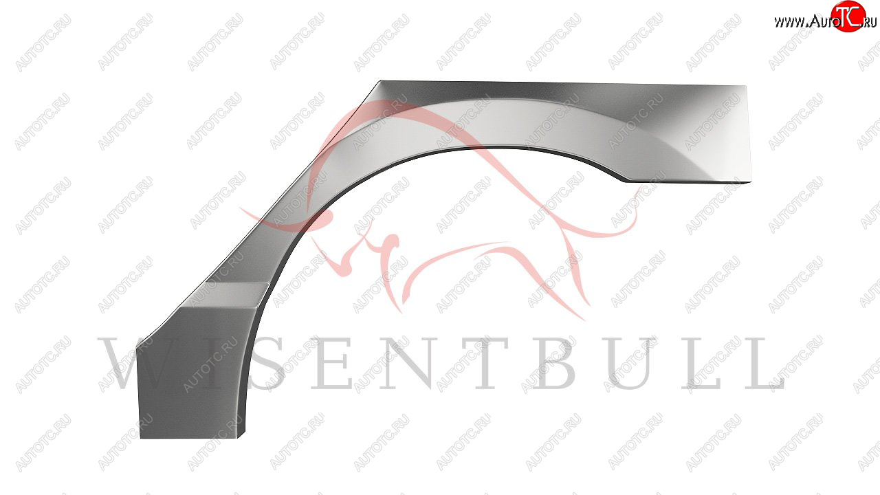 2 189 р. Левая задняя ремонтная арка (внешняя) Wisentbull Acura CSX FD седан (2005-2011)  с доставкой в г. Белгород